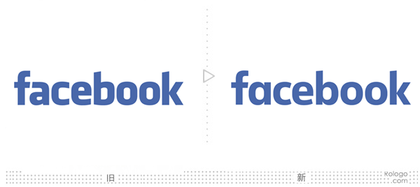 Facebook启用新LOGO