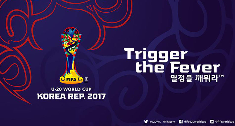 韩国U-20世界杯会徽，韩国U-20世界杯会徽标志，世界杯标志