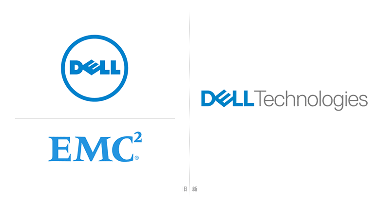 戴尔集团（Dell）标志，戴尔集团（Dell）LOGO，戴尔集团（Dell）品牌形象，戴尔新标志LOGO