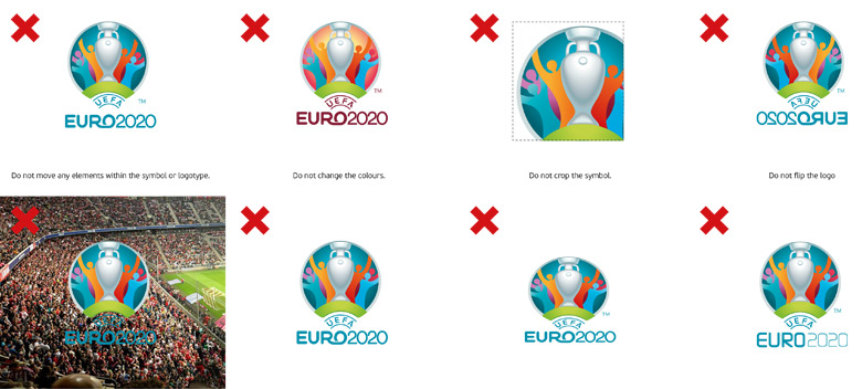 欧洲足联发布2020年欧洲杯标志