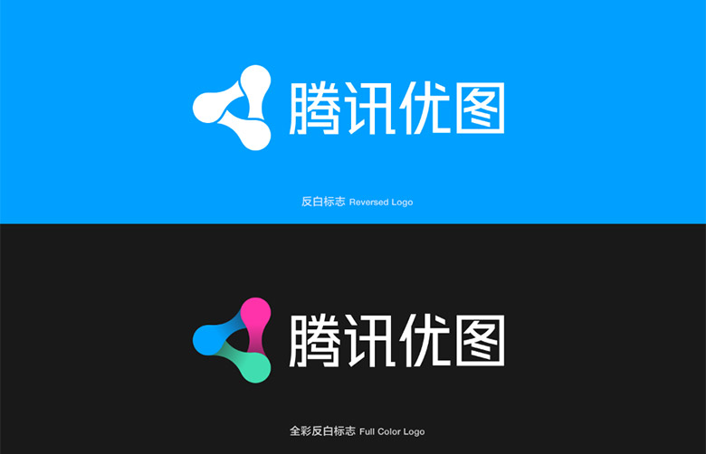 腾讯优图实验室LOGO，腾讯优图实验室标志，机器人品牌设计