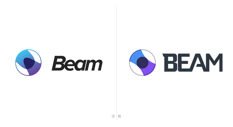 微软Beam游戏直播LOGO，微软Beam游戏直播标志，直播品牌设计