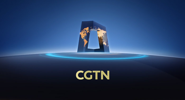 中国环球电视网CGTN标志，中国环球电视网CGTN LOGO，电视台标志，电视台LOGO，电视网品牌设计