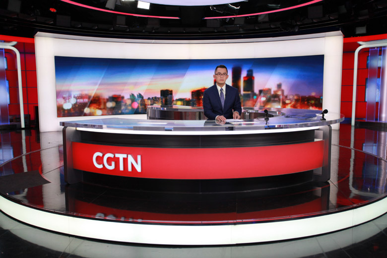 中国环球电视网CGTN标志，中国环球电视网CGTN LOGO，电视台标志，电视台LOGO，电视网品牌设计