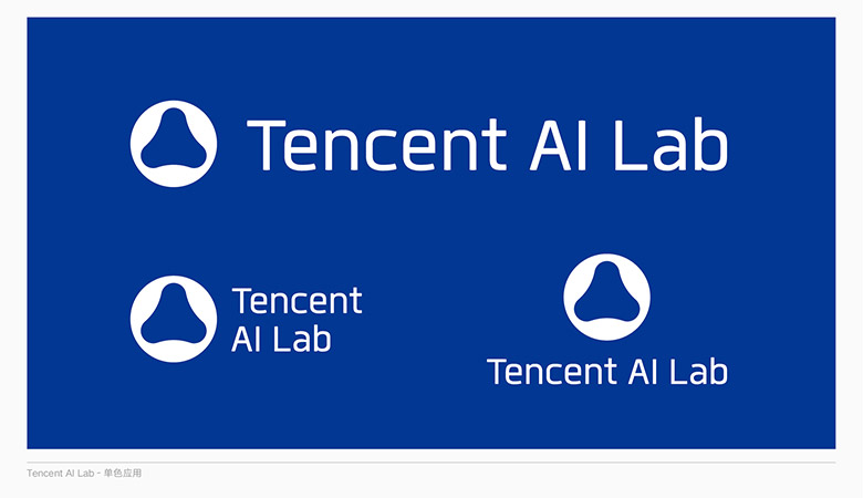 腾讯人工智能(AI Lab)标志，腾讯人工智能(AI Lab)LOGO，人工智能品牌形象设计