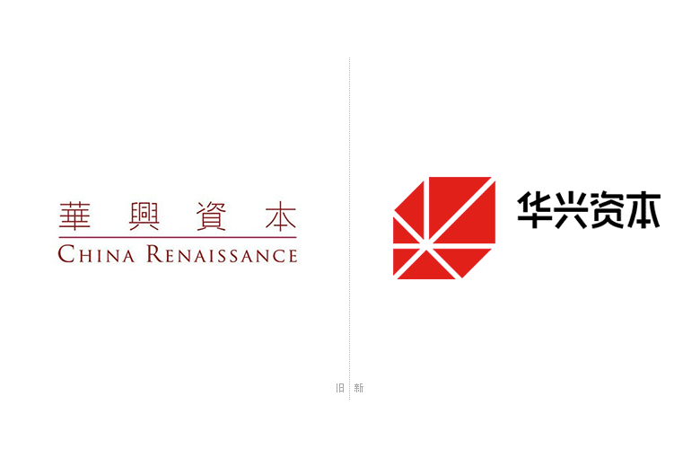 华兴资本集团LOGO，华兴资本集团标志，华兴资本集团形象设计，金融机构品牌设计