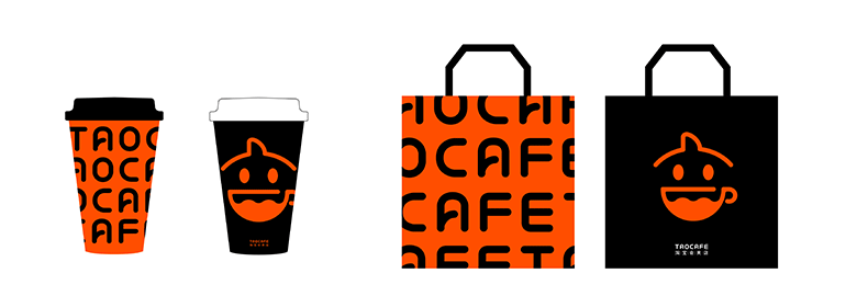 淘咖啡标志，淘咖啡LOGO，阿里巴巴无人便利店，便利店品牌设计，淘咖啡品牌形象设计
