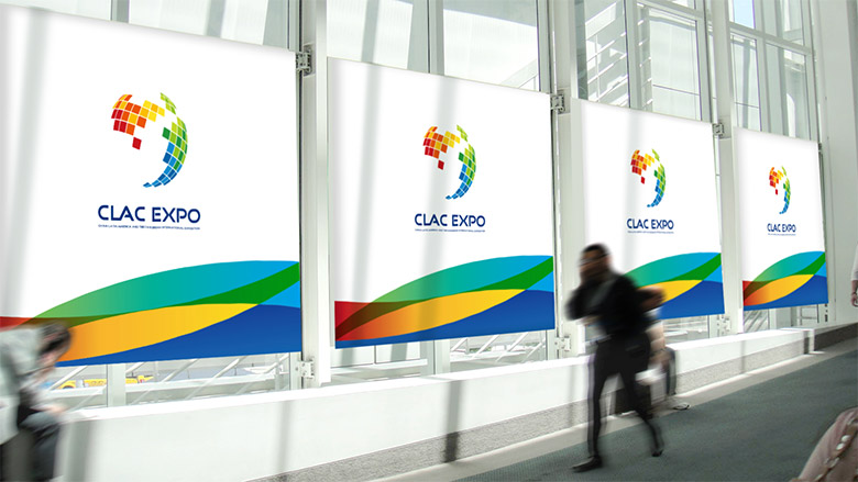 中拉美国际博览会LOGO，中拉美国际博览会标志，国际博览会形象设计