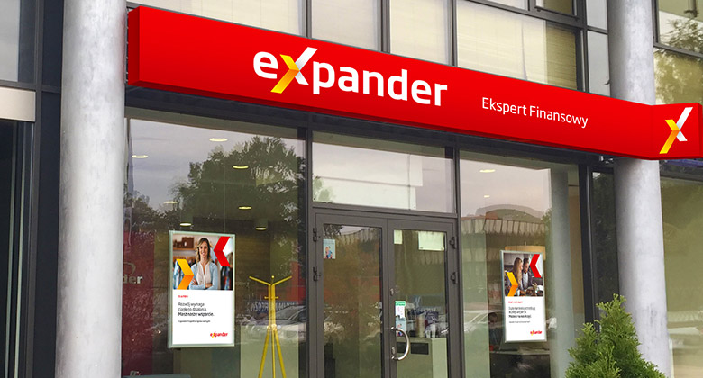 ExpanderLOGO，Expander标志，Expander品牌设计，财务公司标志