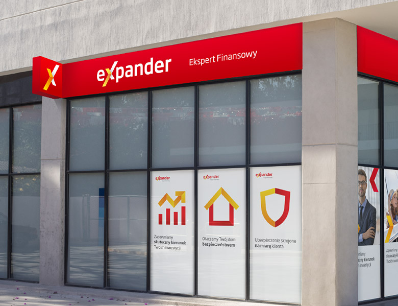 ExpanderLOGO，Expander标志，Expander品牌设计，财务公司标志