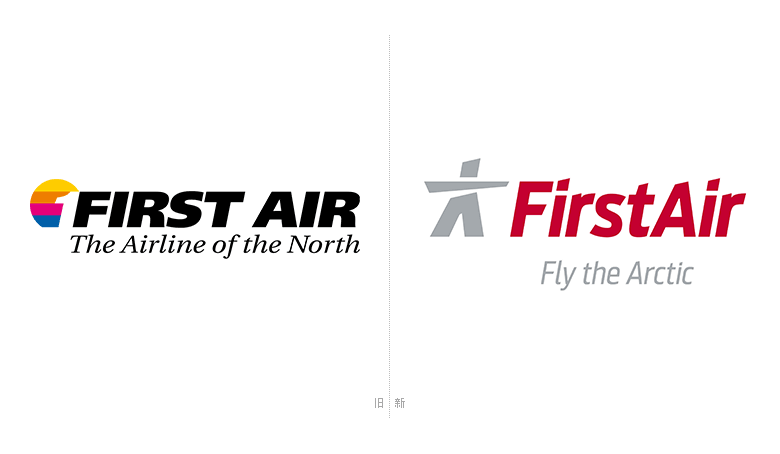 First Air航空LOGO，First Air航空标志，First Air航空品牌设计，加拿大航空标志