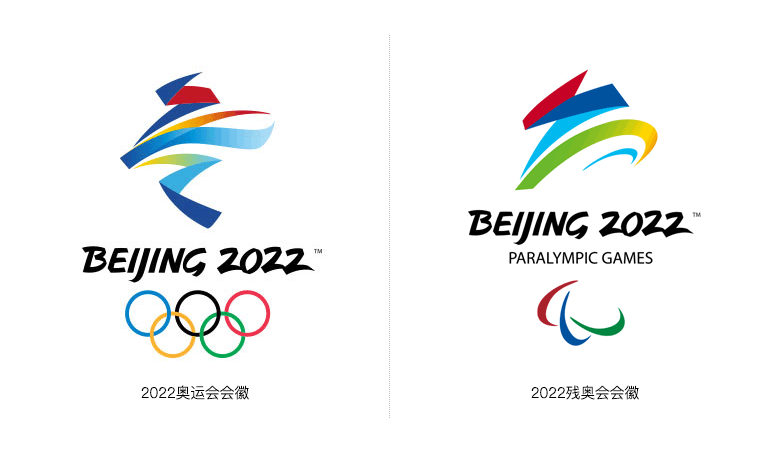 北京2022年冬奥会LOGO，冬残奥会LOGO，北京2022年冬奥会标志，冬残奥会标志，奥会徽标设计