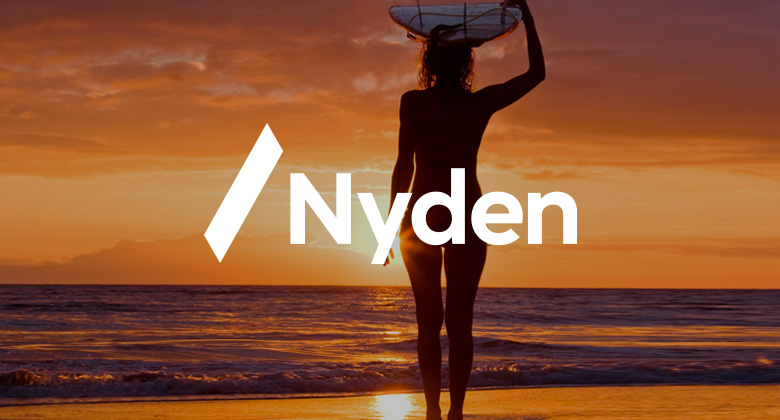 /Nyden品牌LOGO，/Nyden品牌标志，时装品牌设计，服装LOGO设计，服装标志设计，H&M品牌设计