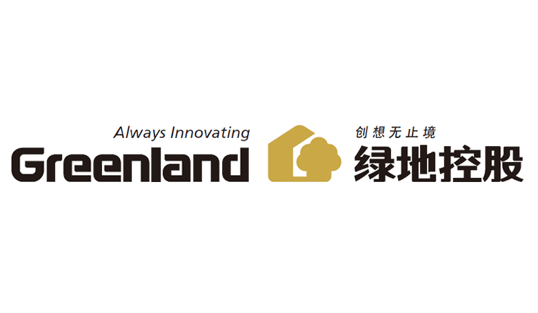 绿地控股标志，绿地控股LOGO，绿地控股品牌设计，地产开发品牌设计