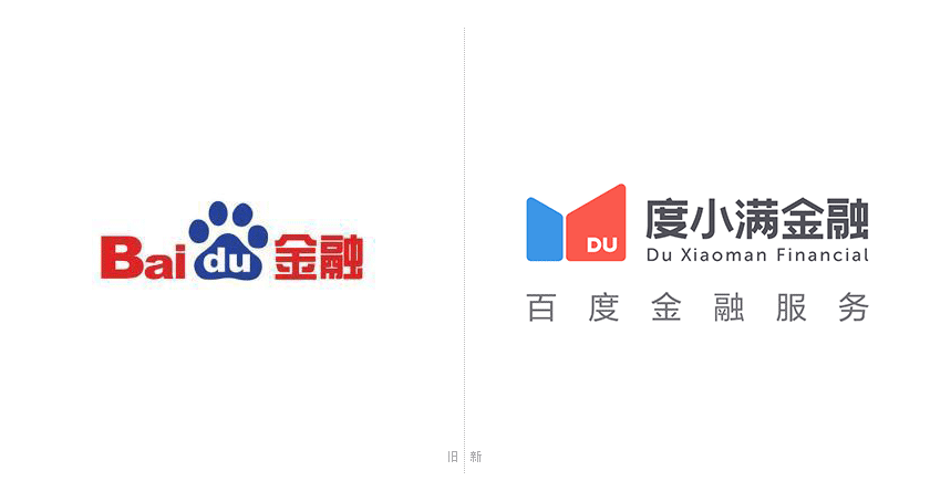 度小满金融LOGO，度小满金融标志，度小满金融品牌设计，金融品牌设计