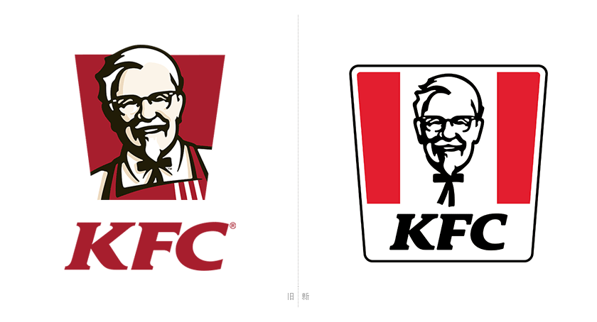 肯德基（KFC）LOGO,肯德基（KFC）标志,肯德基（KFC）品牌设计