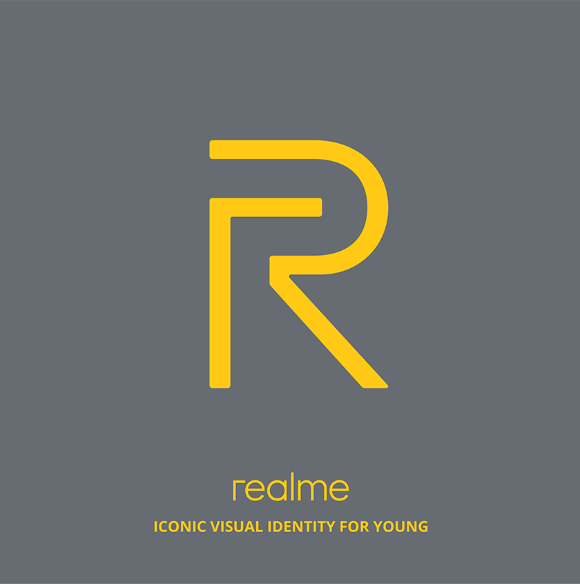 OPPO独立品牌Realme标志设计，Realme品牌LOGO设计，Realme品牌形象设计，手机品牌设计