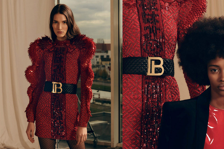 法国时装品牌巴尔曼（Balmain）推出全新LOGO