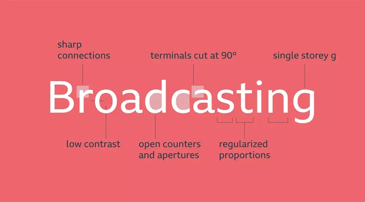 BBC多部门启用定制字体BBC Reith新字标