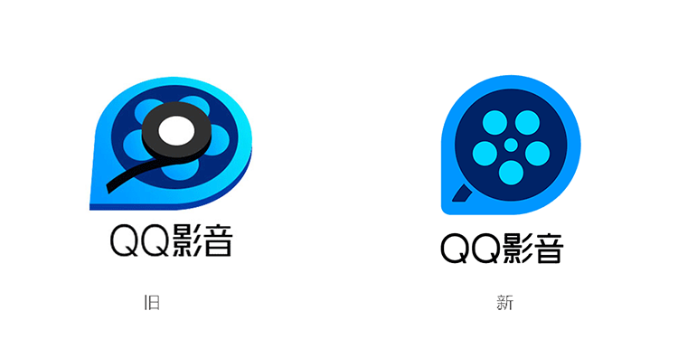 QQ影,LOGO,视频,全力设计