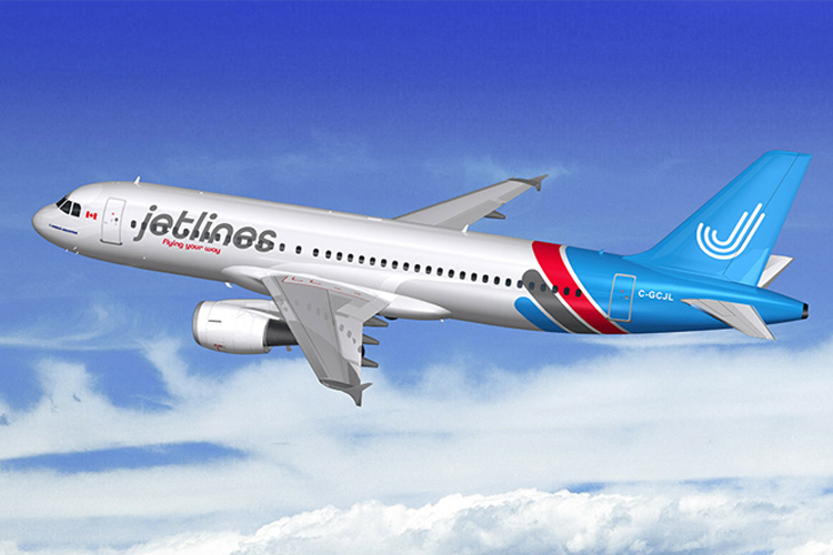 加拿大廉价航空Jetlines发布新LOGO