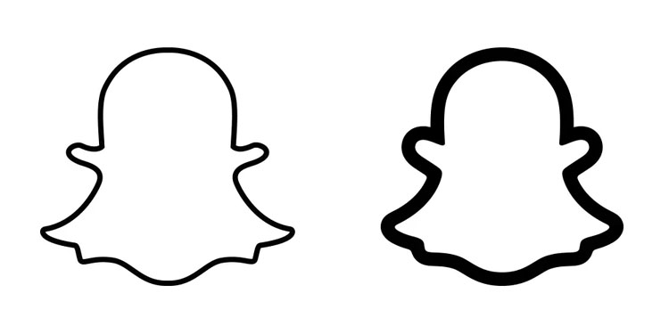 Snapchat,LOGO,设计