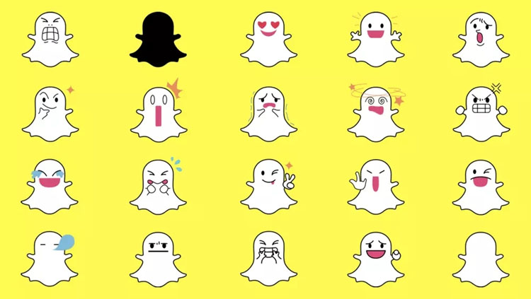 Snapchat,LOGO,设计