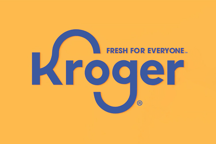 美国连锁超市巨头Kroger升级全新品牌logo！