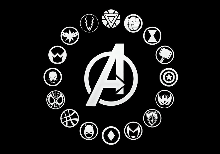 为《复仇者联盟 the avengers》设计新logo