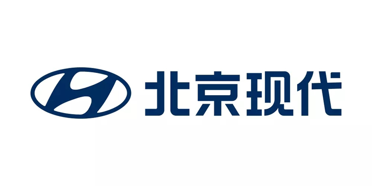 北京现代,扁平化,标志,字标,设计,汽车