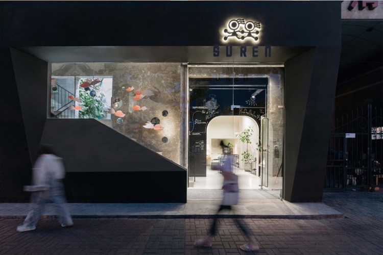 五道口不一样的素人皮具店店面设计