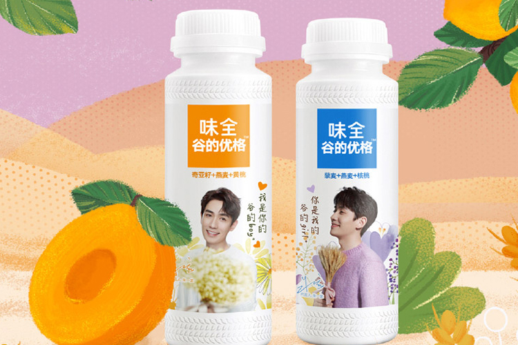 味全酸奶品牌全新LOGO和包装